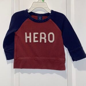 Gap sweatshirt size 12-18 months